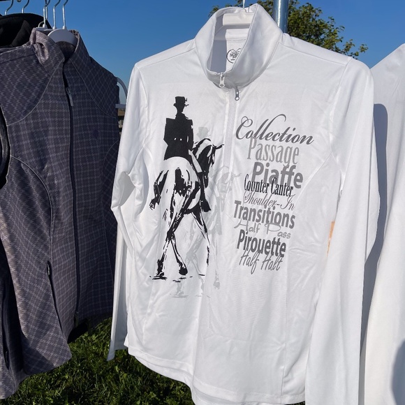 Noble Pony Dressage 1/4 Zip top - Picture 2 of 2